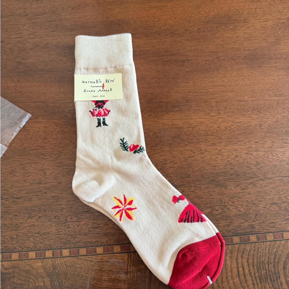 Nathalie Lété Christmas socks